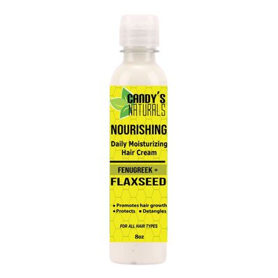 Nourishing Daily Moisturizing Hair Cream with Fenugreek &amp; Flaxseed