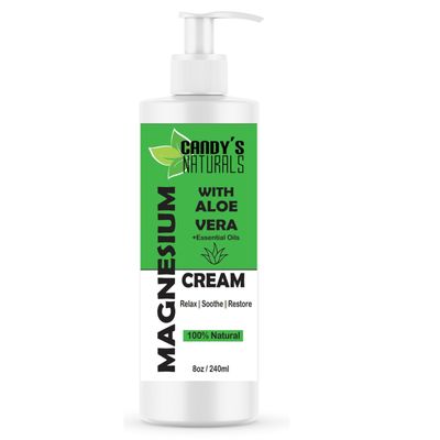 Magnesium Cream with Aloe + Essential Oils