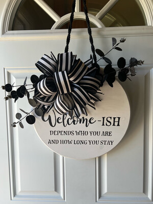 Welcome-ish Door Round