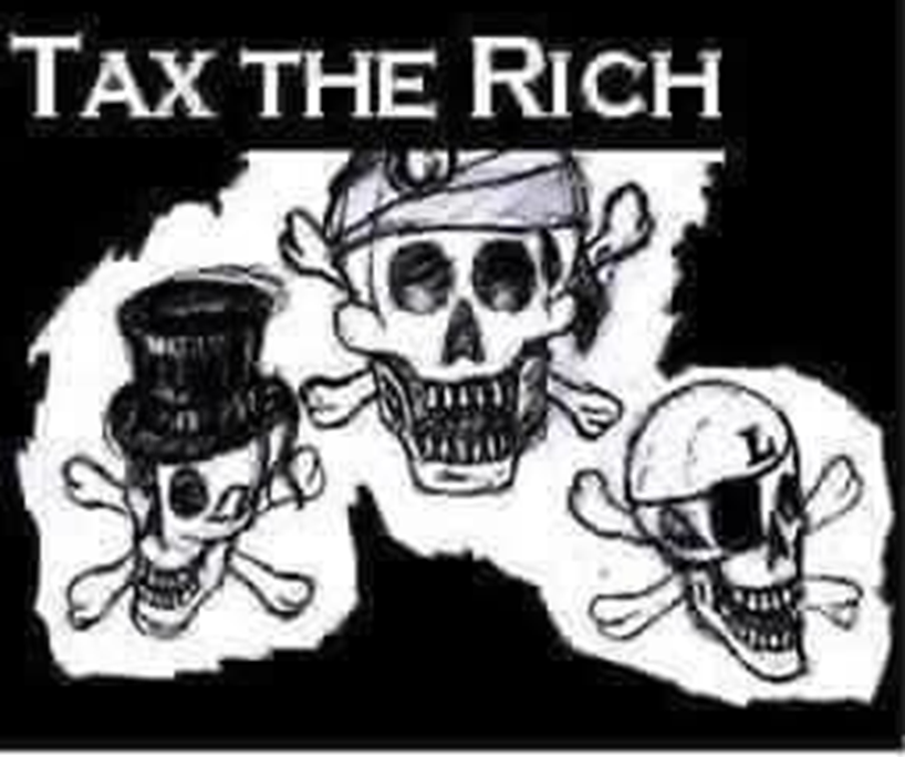 Tax the Rich Polo Shirts