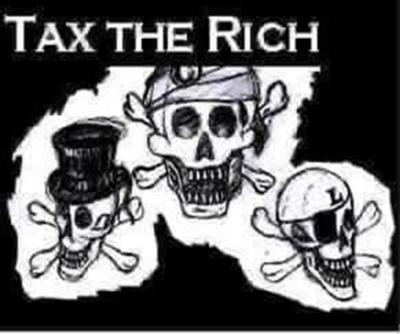 Tax the Rich Polo Shirts