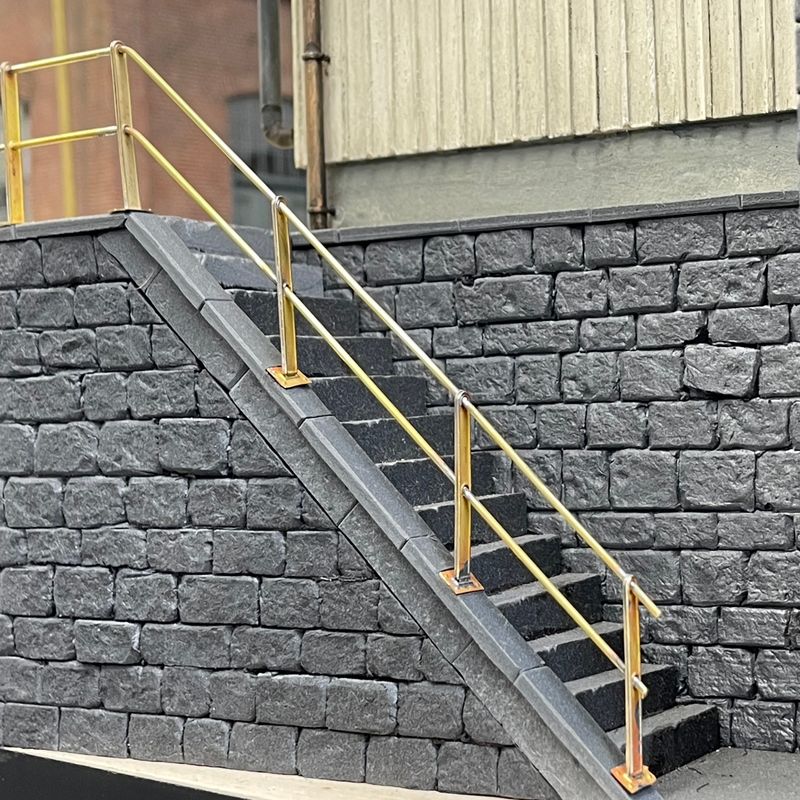 Basic-Line Flansch Geländer - Spur1 - Becker&Sohn Modellbau