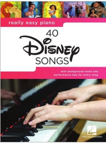 40 Disney Songs Easy Piano