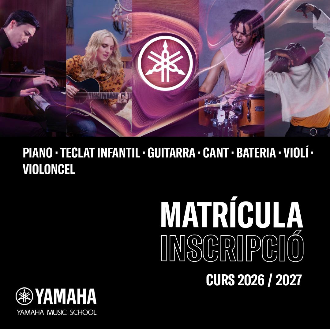 MATRÍCULA INSCRIPCIÓ CURS 2026/2027 MATRÍCULA INSCRIPCIÓ CURS 2026/2027
