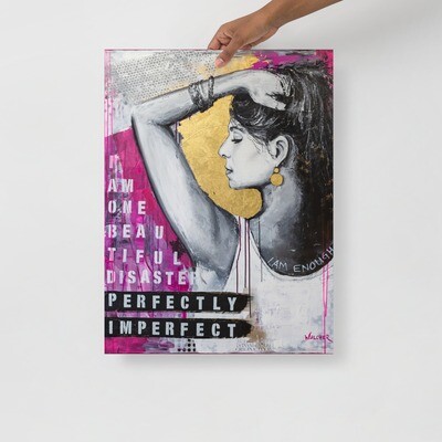 PERFECTLY IMPERFECT PRINT 45 x 60 cm