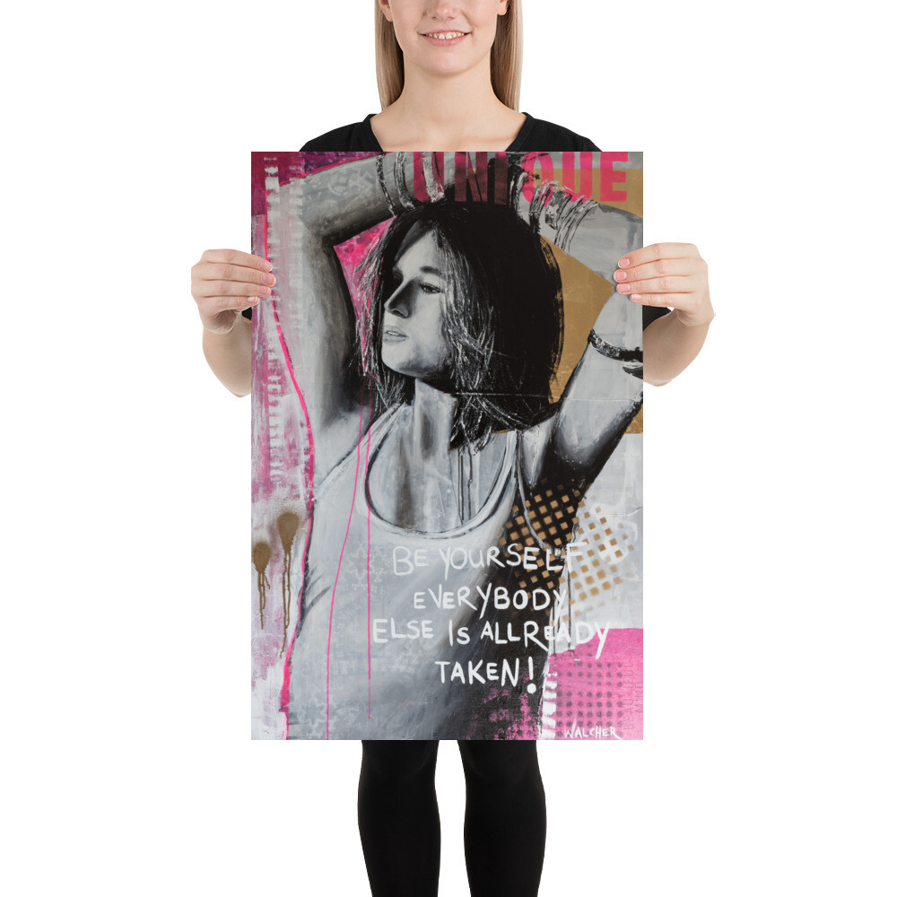 BE YOURSELF PRINT 51 x 76 cm BE YOURSELF PRINT 51 x 76 cm