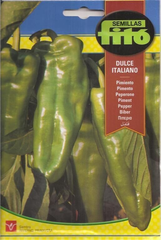 Pimiento Dulce Italiano. 3 Gr / 400 Semillas