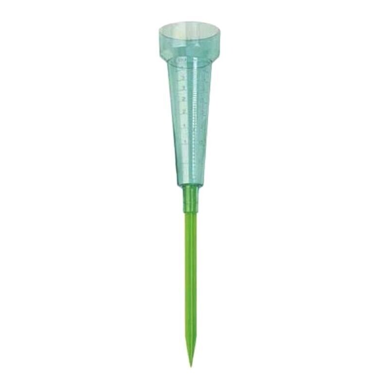 Pluviometro capacidad 40 L/M2, Color verde trasparente