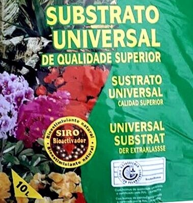 Sustrato universal calidad superior todo tipo de plantas. 10 Litros