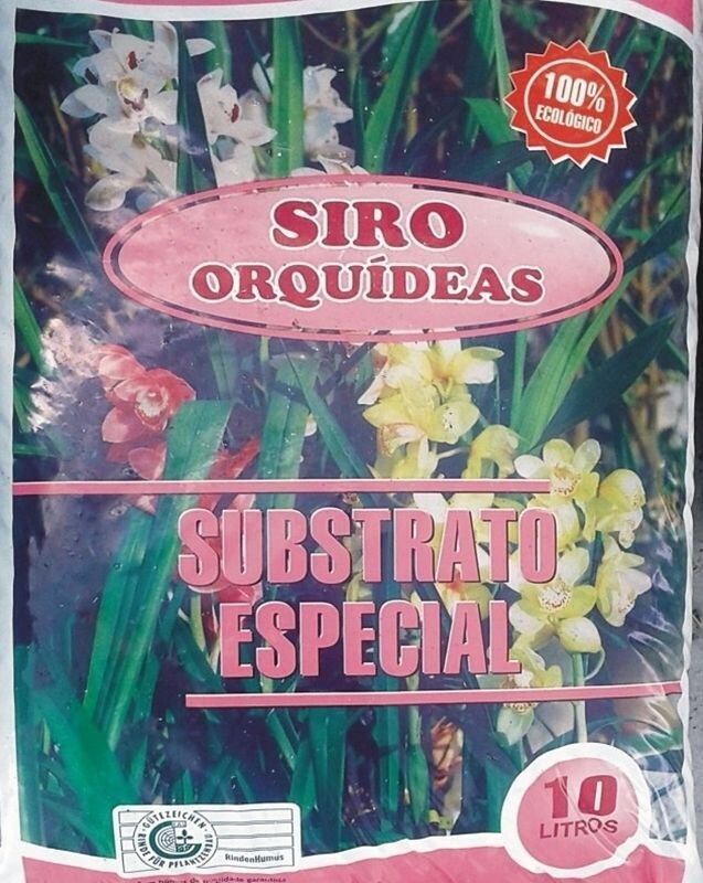 Sustrato ecologico. Especial para orquideas. 10 Litros