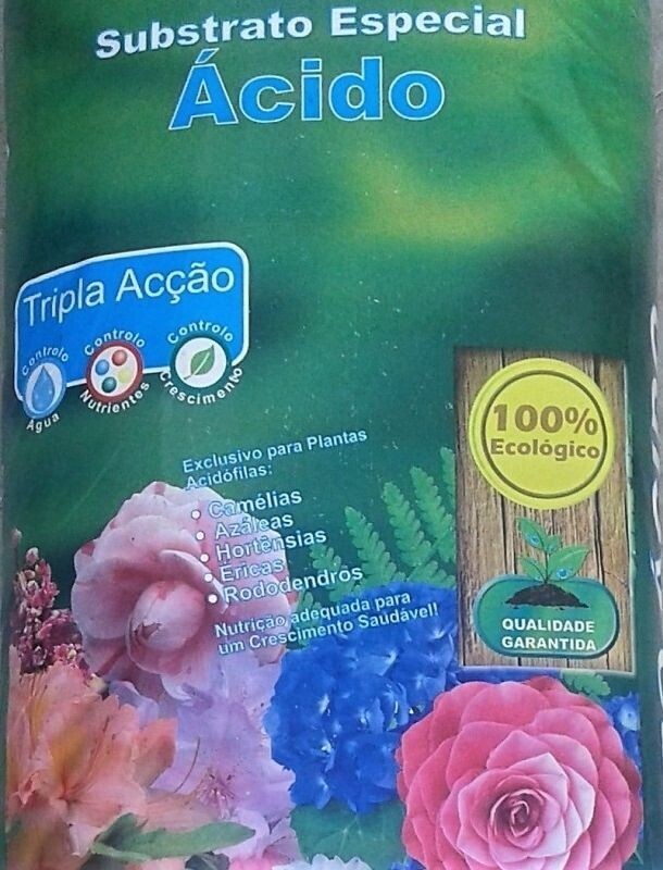 Sustrato ecologico. Especial para acidofilas. 20 Litros