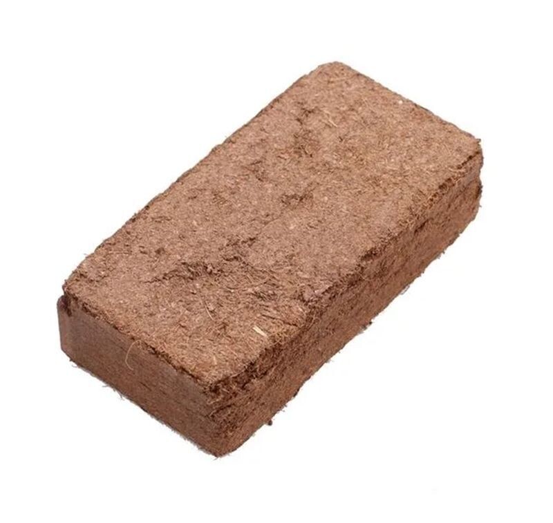 Ladrillo prensado. Sustrato de Fibra coco. (650g-10L)