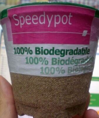 10 Unidades Speedypot. Maceta Biodegradable Jiffy. 10x9Ø
