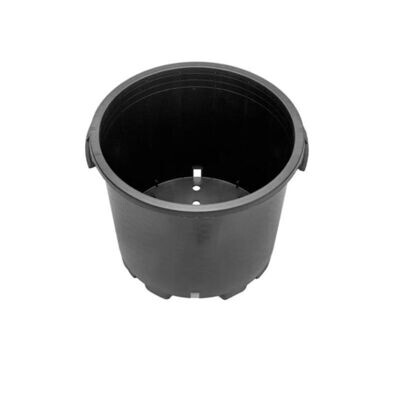 Maceta Redonda Negra para Cultivo. Gran Calidad. 14cm Ø (1,7L)