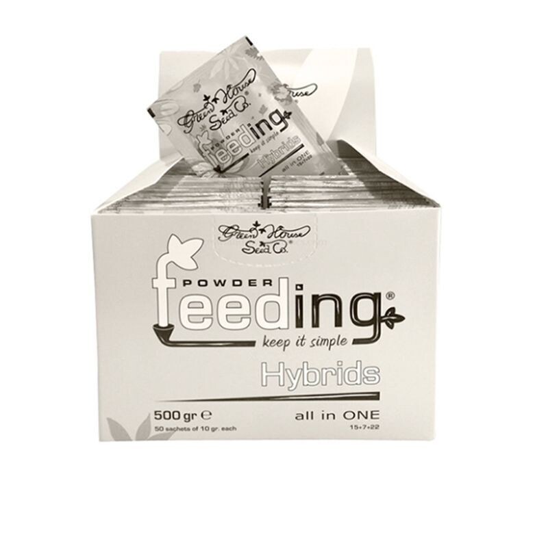 Fertilizante Mineral en Polvo. Green House. Powder Feeding Hybrids (10g)