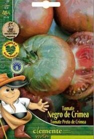 Tomate NEGRO DE CRIMEA - ECOLOGICO. 1 Gr / 250 Semillas