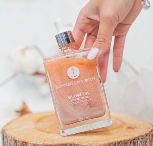Summer Salt Body Glow Oil Mystic Rose 100ml
