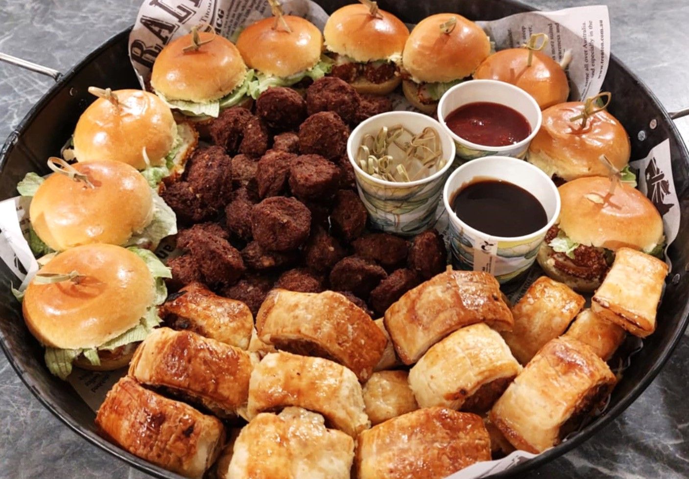 Warm Savoury Platter