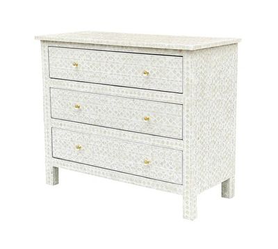 Handmade Chest of Drawers - Mother of Pearl