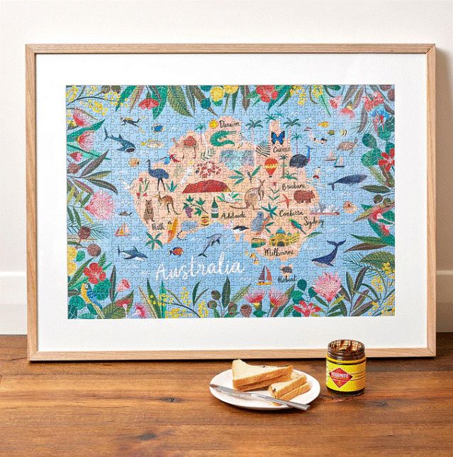 1000 Piece Jigsaw - Australian Designs