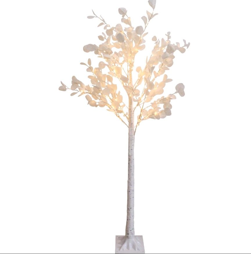 White LED Tree 1.8m High