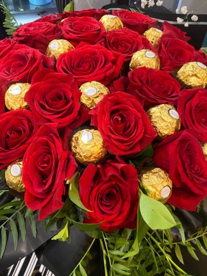 Valentine's Day Roses - Premium Red