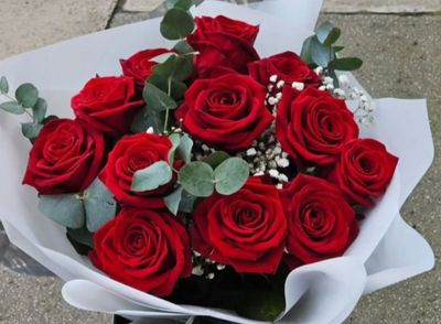 Valentine's Day Roses - Premium Red
