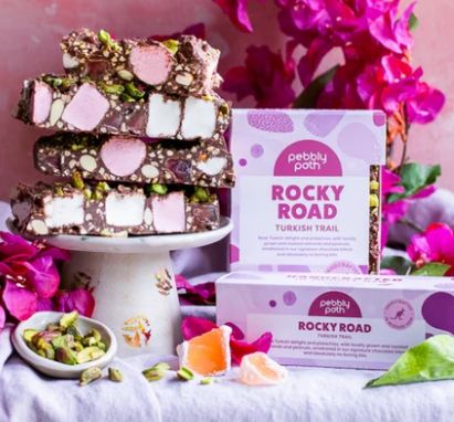 Pebbly Path Chocolate Rocky Road