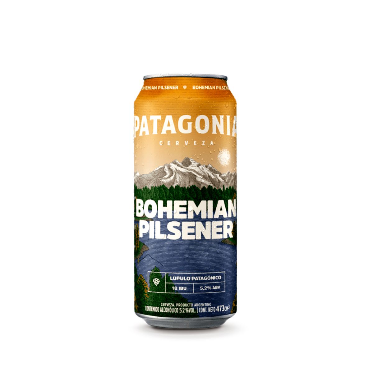 CERVEZA PATAGONIA BOHEMIAN PILSENER 473ML