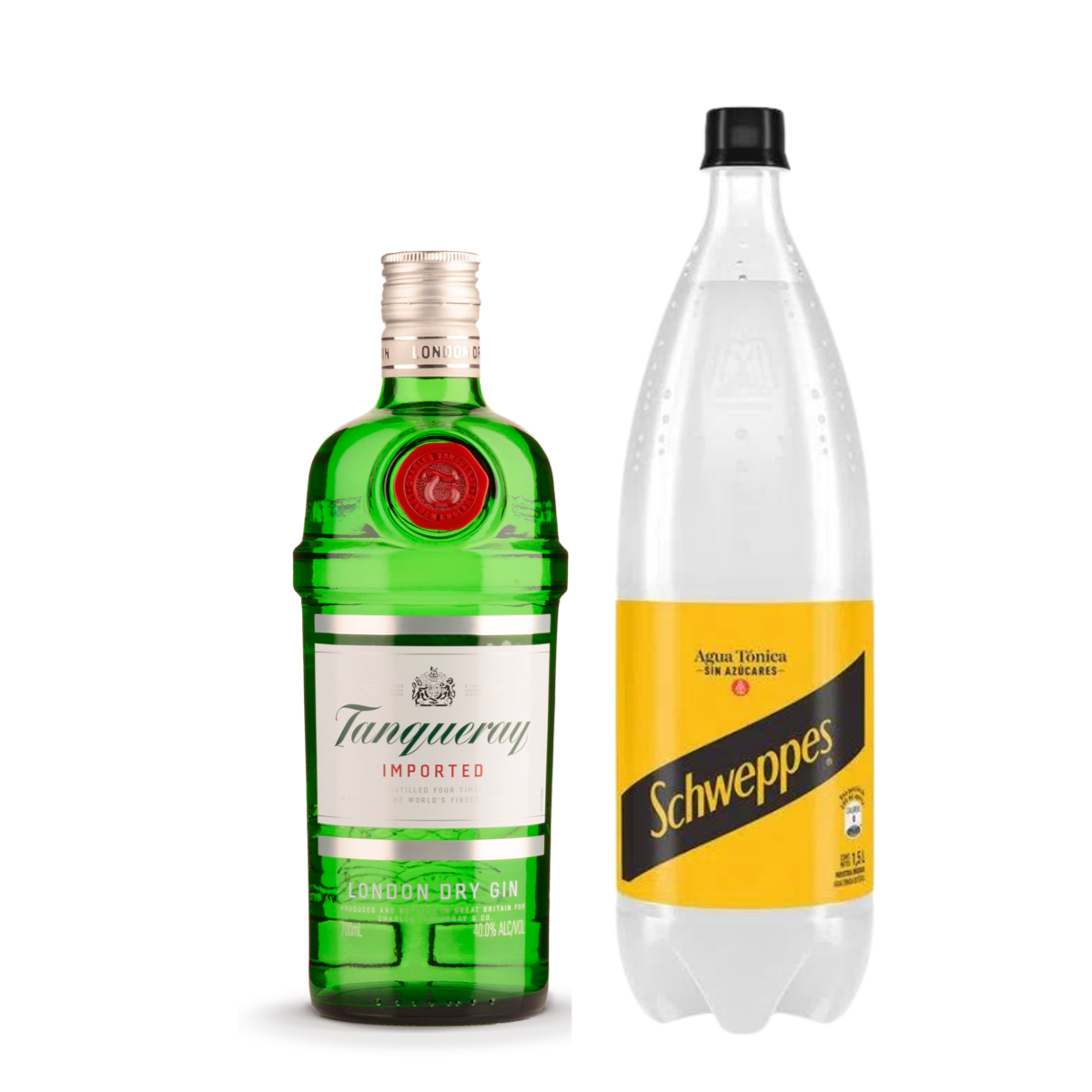COMBO GIN TANQUERAY + TONICA SCHWEPPES ZERO
