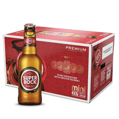 CERVEZA SUPER BOCK 250ML