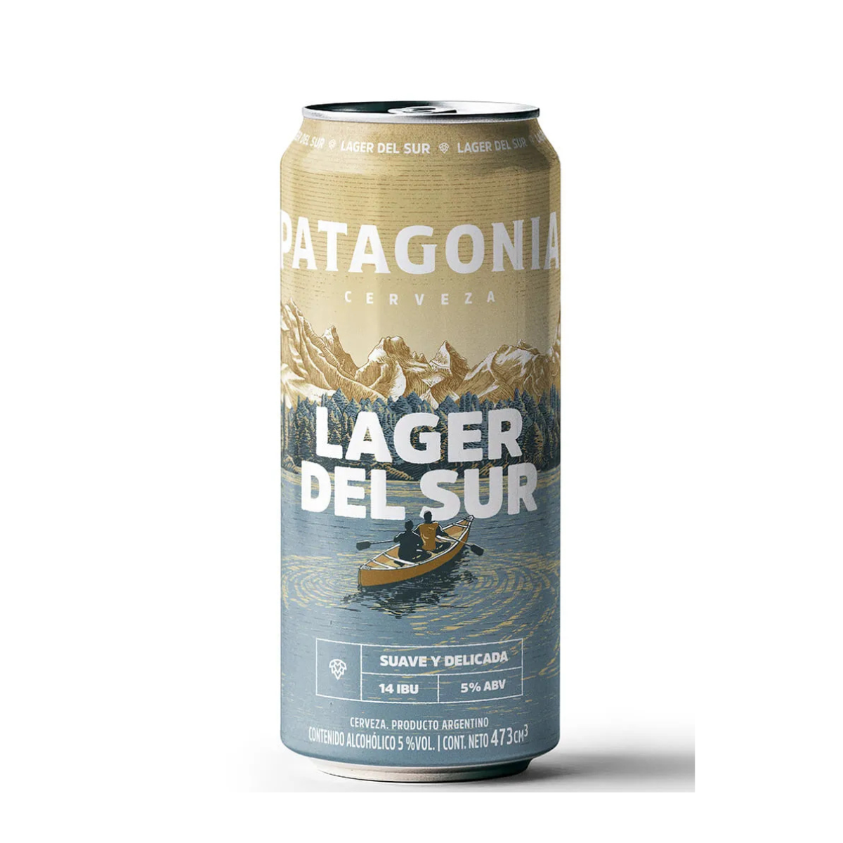 CERVEZA PATAGONIA LAGER DEL SUR 473ML