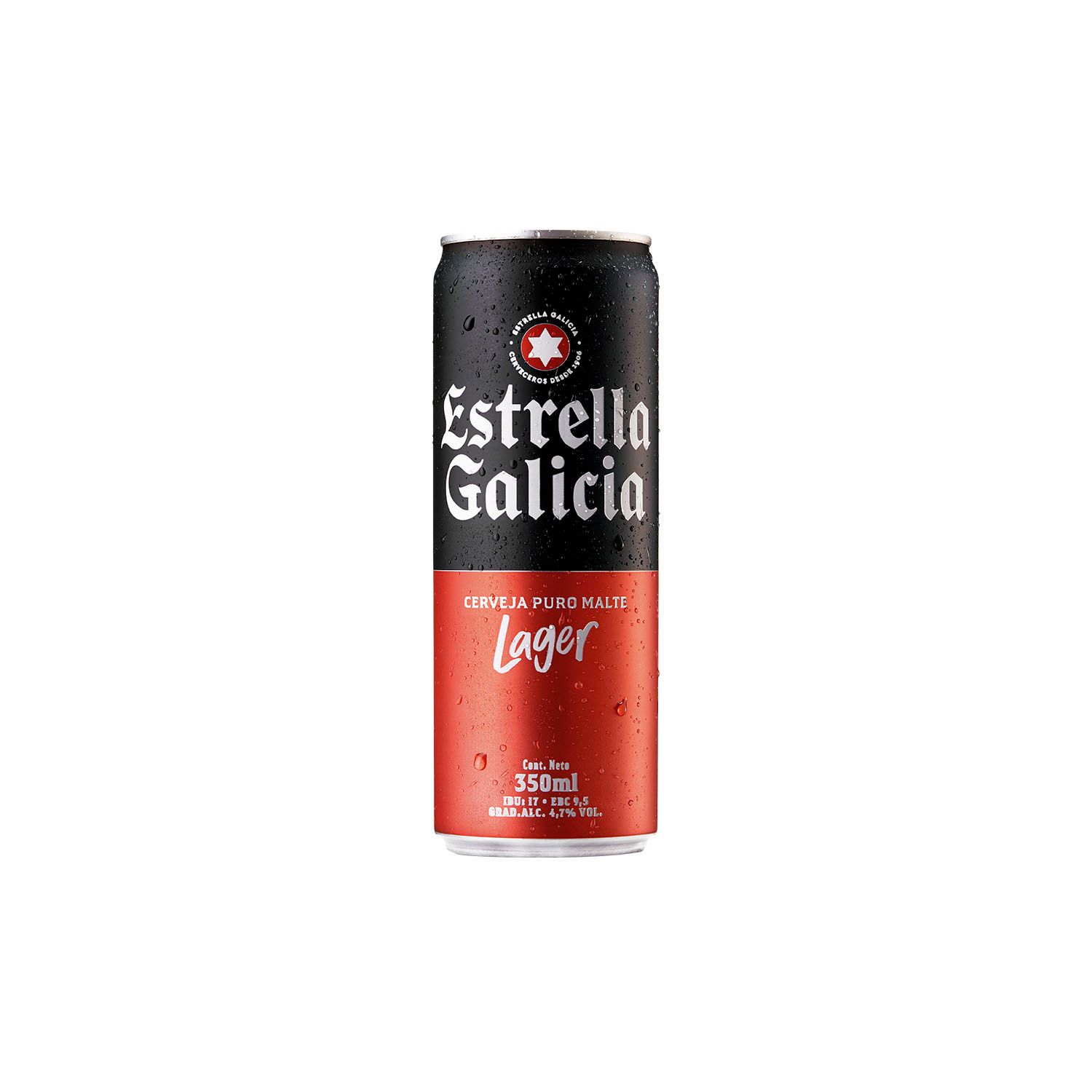 CERVEZA ESTRELLA GALICIA 350ML