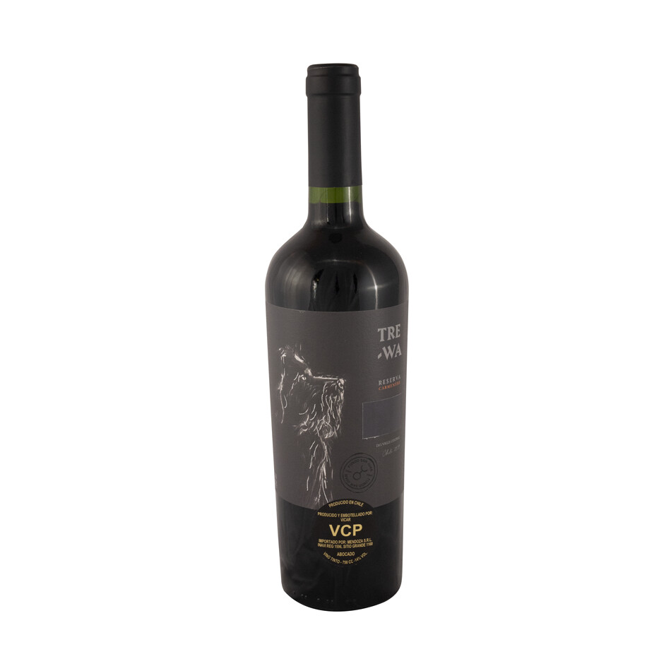 Vino Trewa Reserva Carmenere 750ml - Distribuidora San Nicolás