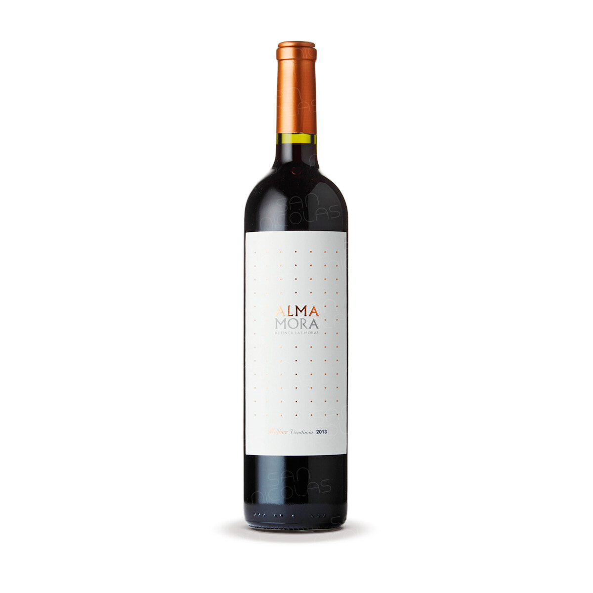 Vino Alma Mora Malbec 750ml - Distribuidora San Nicolás
