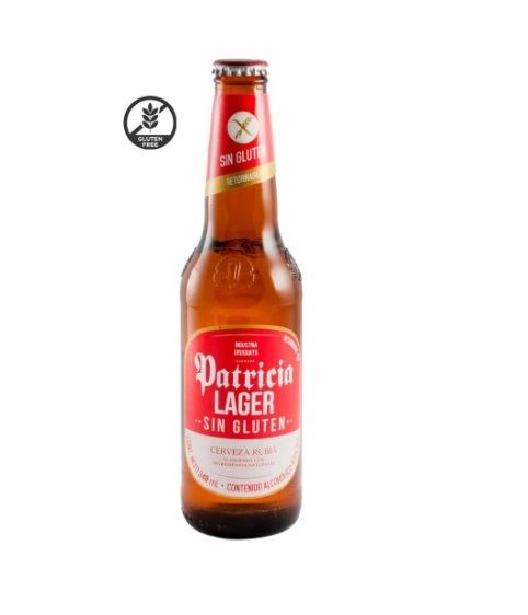 Cerveza Patricia sin gluten 340ml - Distribuidora San Nicolás