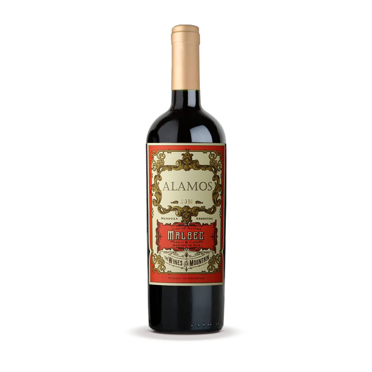 Vino Alamos Malbec 750ml - Distribuidora San Nicolás