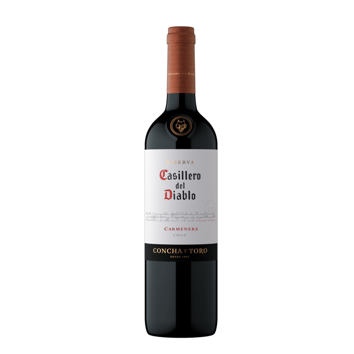 Vino Casillero del Diablo Carmenere 750ml - Distribuidora San Nicolás