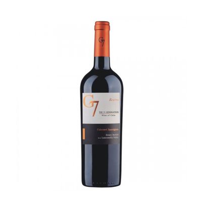 Vino G7 Reserva Cabernet Sauvignon 750ml - Distribuidora San Nicolás
