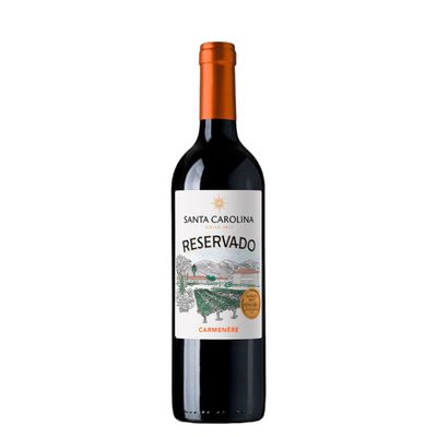 Vino Santa Carolina Reservado Carmenere 750ml - Distribuidora San Nicolás