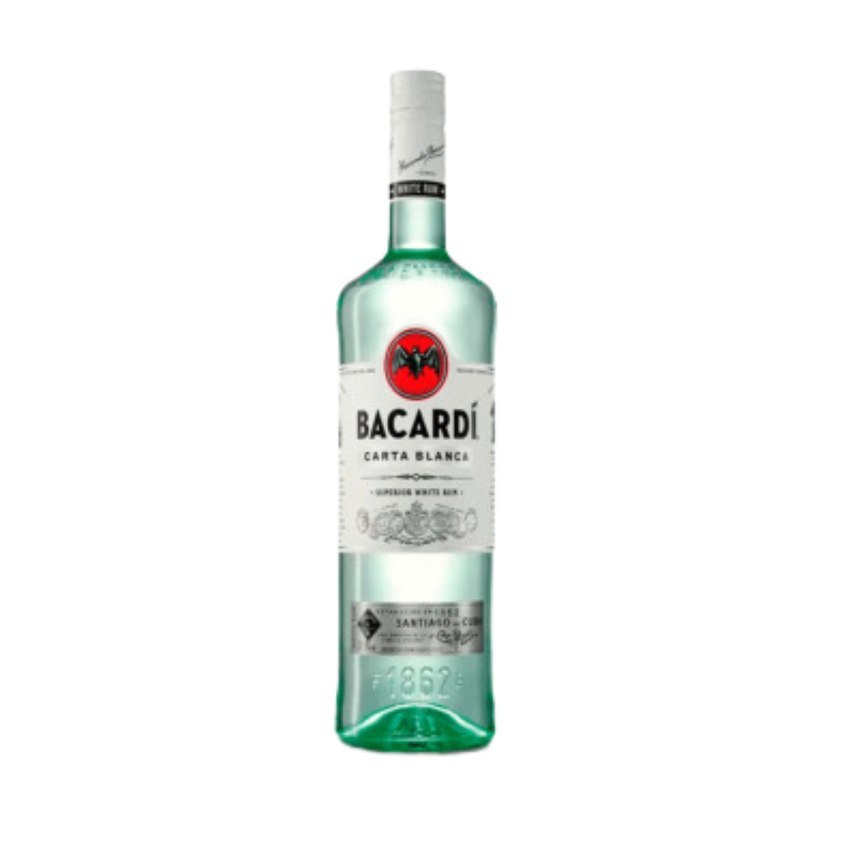 Ron Bacardi Carta Blanca 750ml - Distribuidora San Nicolás
