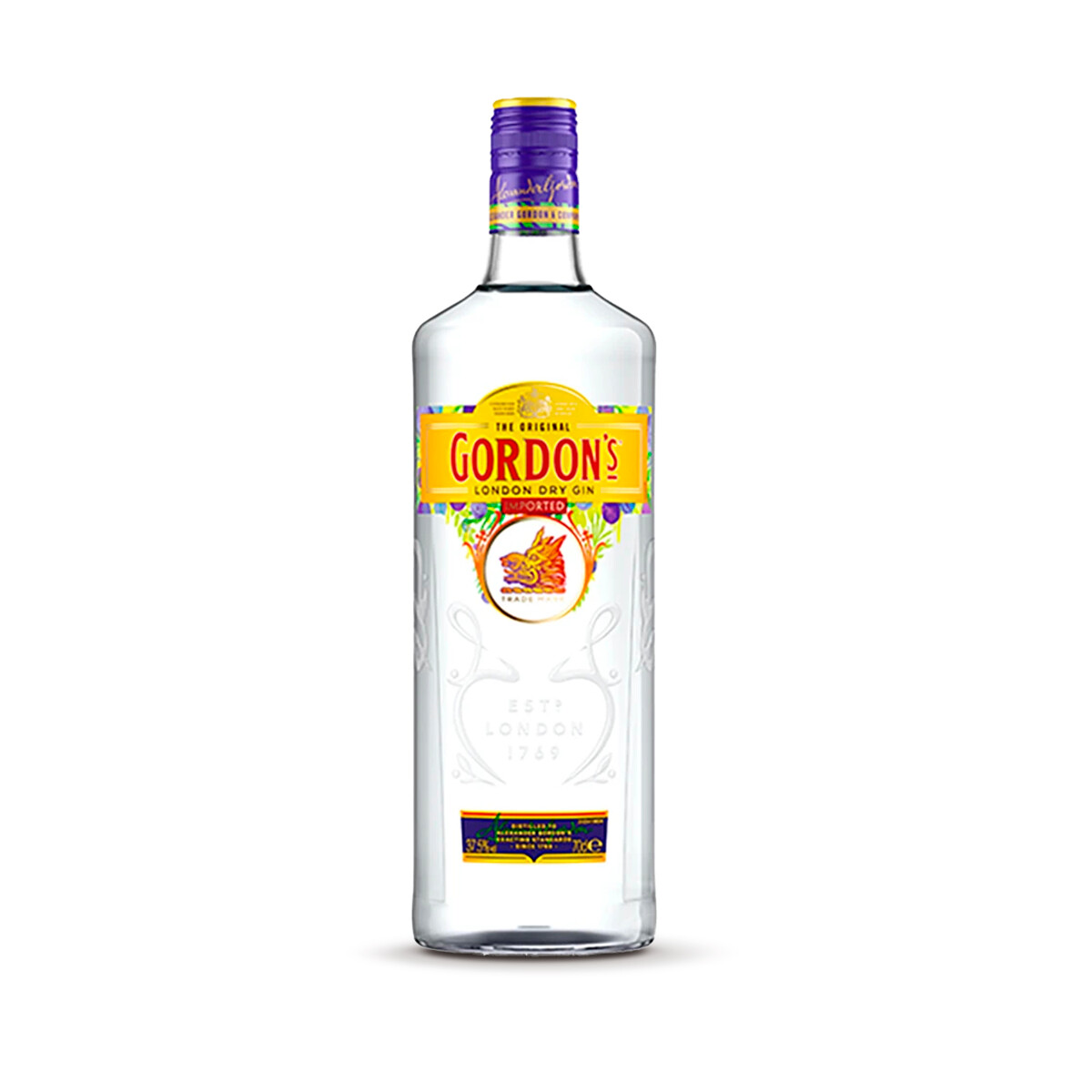 Gin Gordons 750ml - Distribuidora San Nicolás