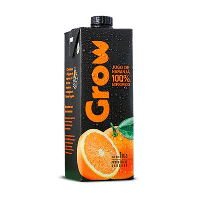 Jugo Natural Naranja Grow 1L - Distribuidora San Nicolás