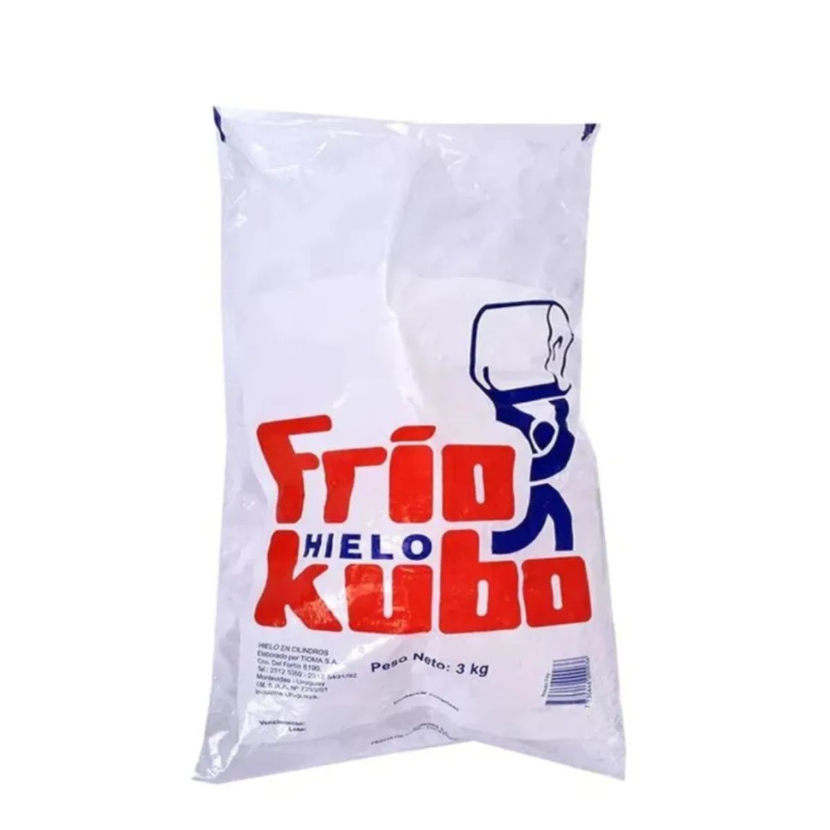 Bolsa Hielo 3kg - Distribuidora San Nicolas