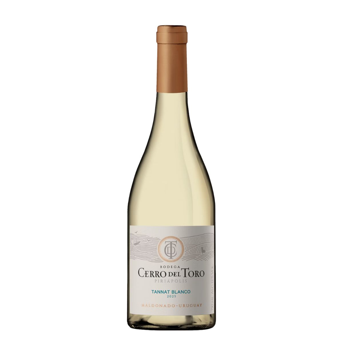 Vino Cerro del Toro Tannat Blanco 750ml - Distribuidora San Nicolas