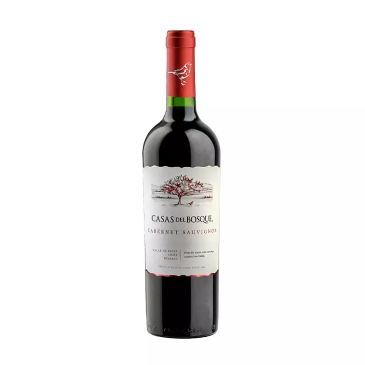 Vino Casas del Bosque Reserva Cabernet Sauvignon 750ml - Distribuidora San Nicolás
