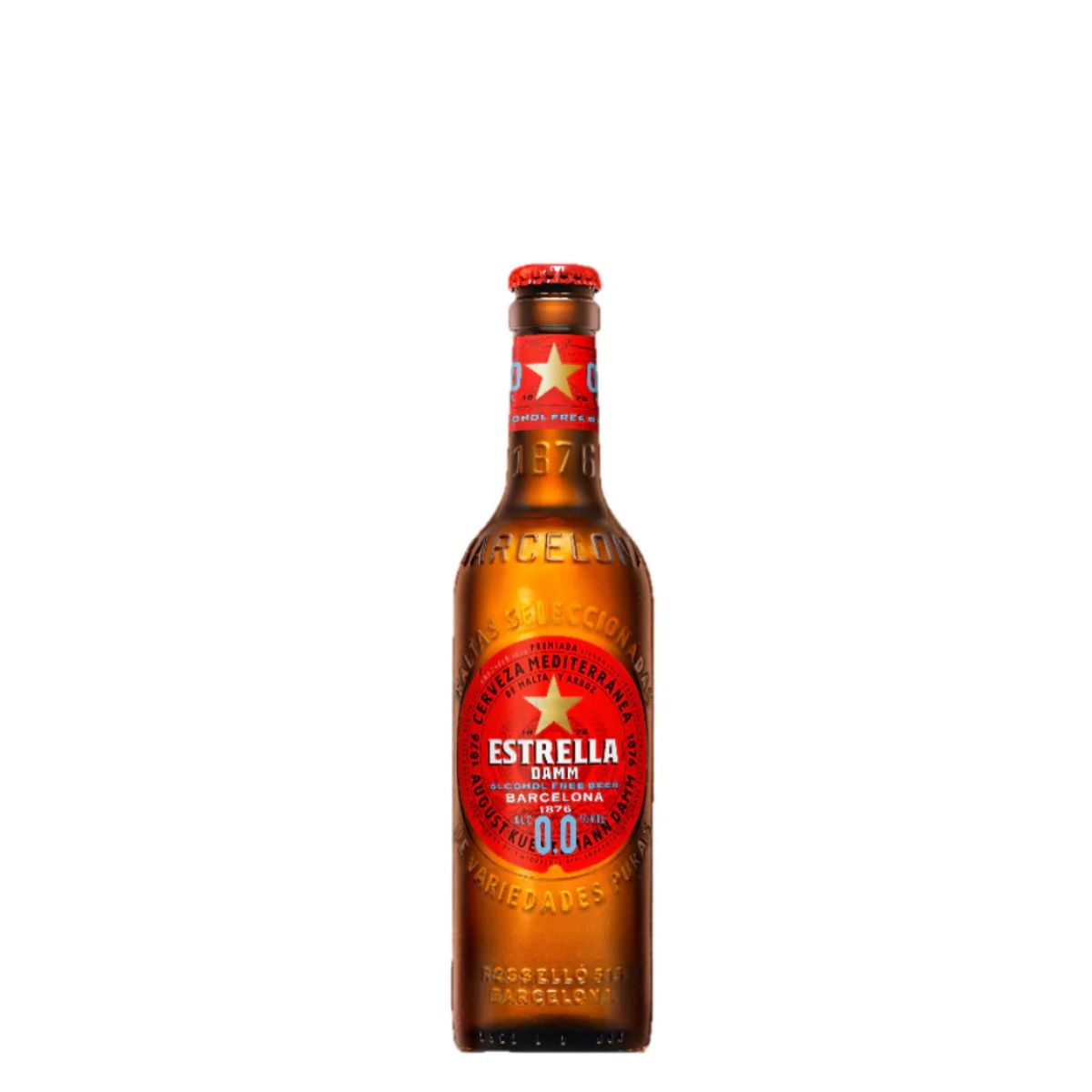 Cerveza Estrella Damm sin gluten sin alcohol 330ml - Distribuidora San Nicolas