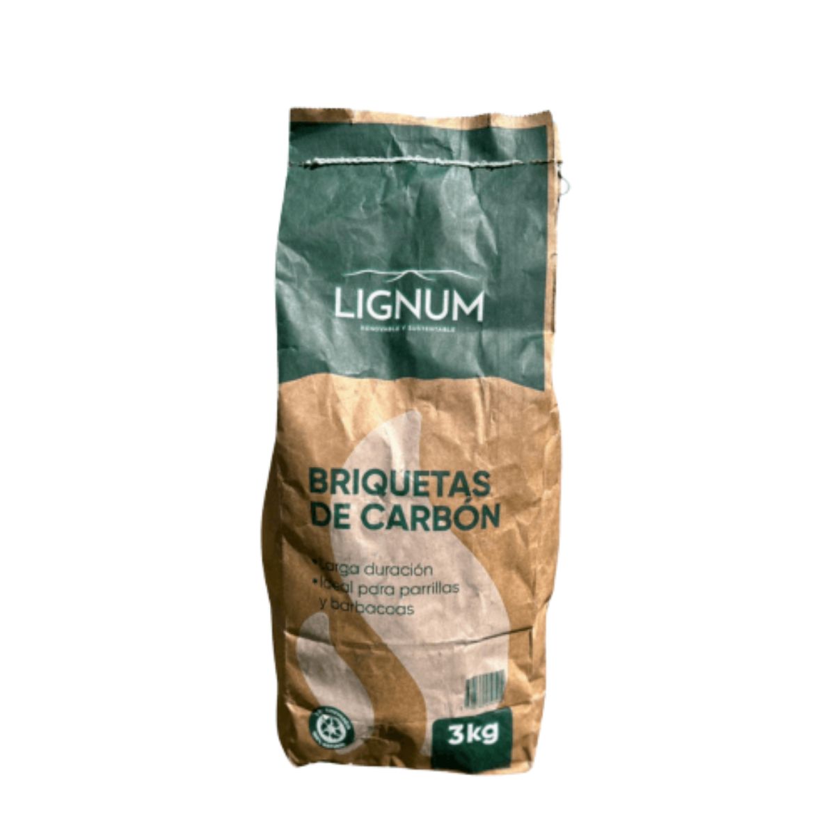 Bolsa Carbon Lignum 3kg -  - Distribuidora San Nicolás