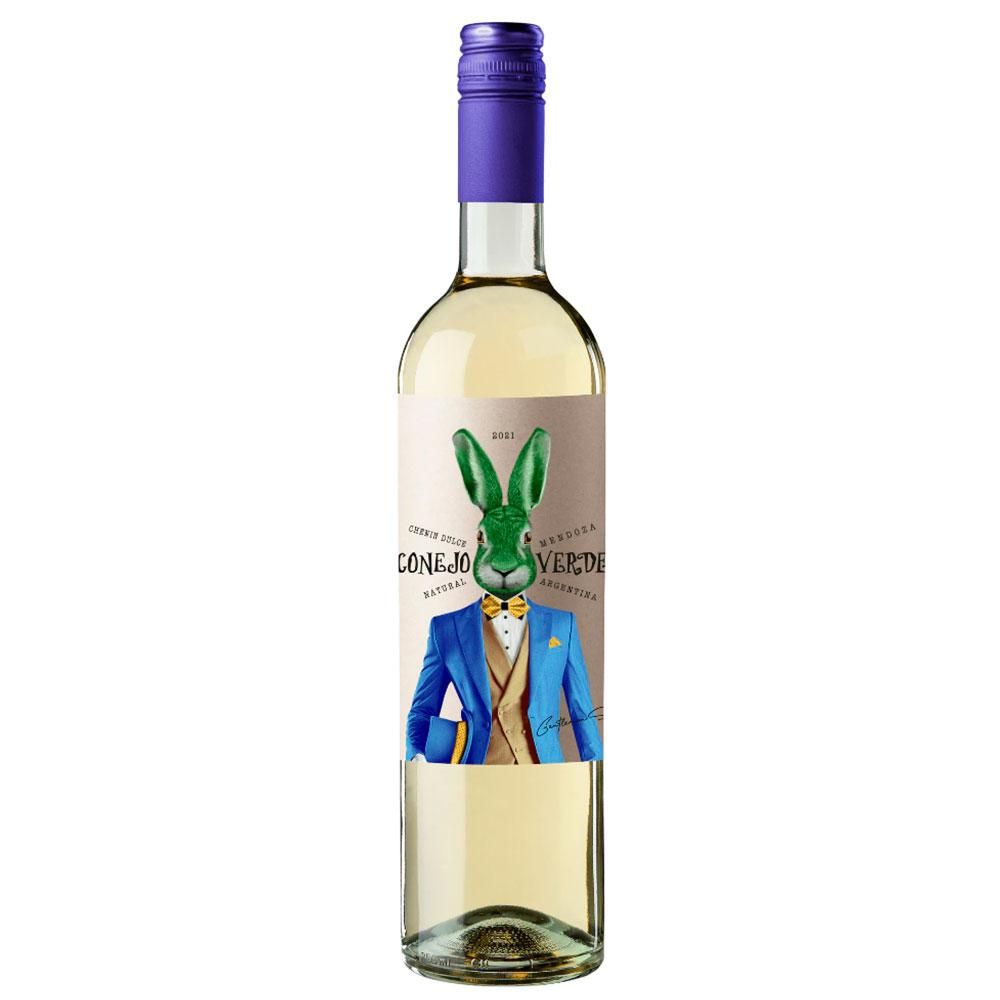 Vino Conejo Verde Chenin Dulce Natural 750ml - Distribuidora San Nicolás