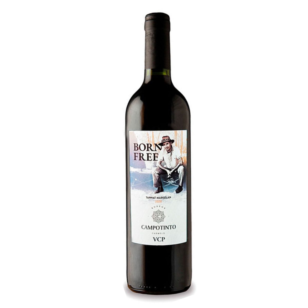 Vino Campotinto Born Free Tannat Marselan 750ml - Distribuidora San Nicolás